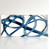 Indigo Cell Landscape 4 Original Painting