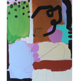 Pickle Flavor Jelly Beans II Original Painting