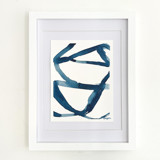 Small Blue Plant Cell Original Painting