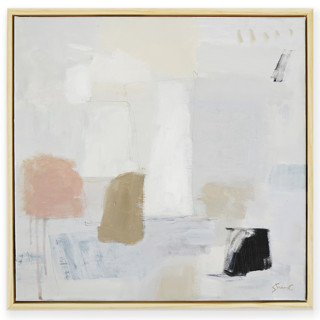 Misty Gray Valley Original Painting