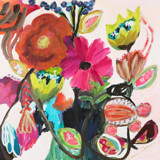 Woodsy Fleur Original Painting