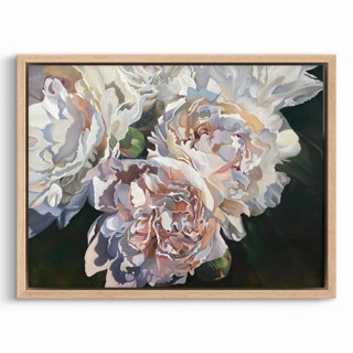 Peaches and Petals Original Painting