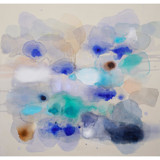 Blue Ocean Glow Original Painting