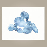 Indigo Water Stones 01 Original Painting