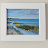 "Harbor Light" Original Framed Oil Painting Original Painting