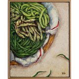 Green Beans Original Painting