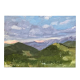 mini mountain study Original Painting