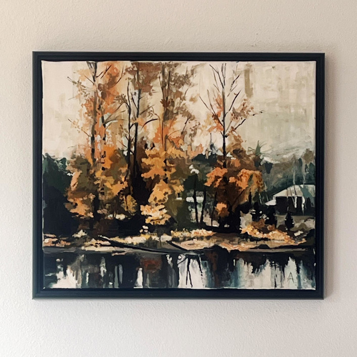 North Bend Original Painting by Amy J Agee | Minted