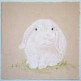Bunny Garden No. 1 Original Painting