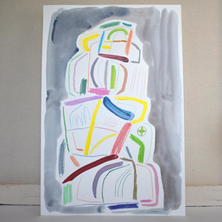 Playroom Original Mixed Media