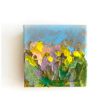 Daffodil Fields Original Mixed Media