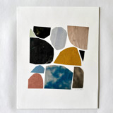 Paper Mosaic 2 Original Mixed Media