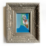 Blue escape Original Mixed Media