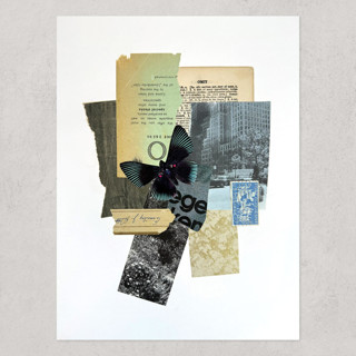 Omit Original Mixed Media