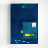 Still Waters Run Deep Original Mixed Media