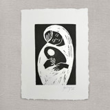 Mother and child Original Mixed Media