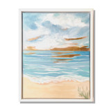 Golden Horizon Original Mixed Media