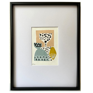 BREAKFAST BOWLS Original Mixed Media