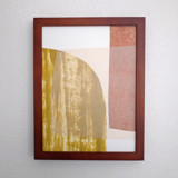 land masses three Original Mixed Media