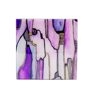 Chroma Collection Purple #2 Original Mixed Media