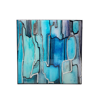 Chroma Collection Blue #2 Original Mixed Media