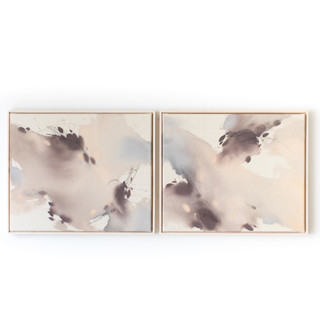 Doves in Flight Original Mixed Media