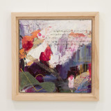 Petal Drift Original Mixed Media