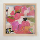 Fairytales in Pink Original Mixed Media