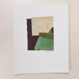 Aqua Hills Original Mixed Media