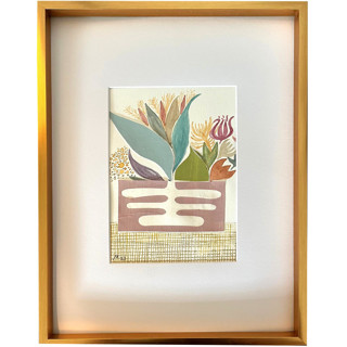 Country house vase Original Mixed Media