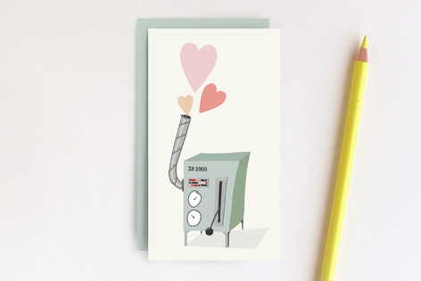 Love Machine Valentine Non-Custom Mini Cards