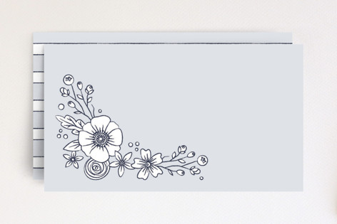 Vintage Blooms Flourish Non-Custom Mini Cards