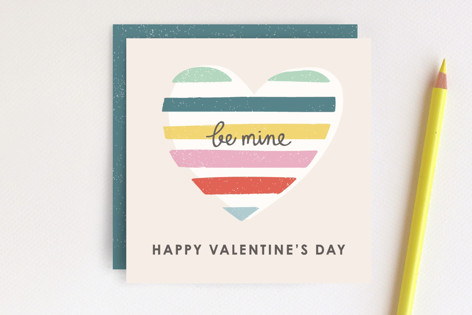 Layered Heart Tag Non-Custom Mini Cards