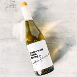 Matron of Honor Gift Wine Label | Pairs well with being a Matron of Honor Bridesmaid gifts