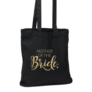 Mother of The Bride Black Tote Bag Bridesmaid gifts