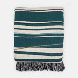 Holiday Stripe-Mint Blankets and Throws