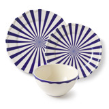 Mafalda 12 Piece Set with Cereal Bowl Dining Bowls