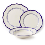 Jane 12 Piece Dinnerware Set with Pasta Bowl Dining Bowls