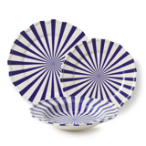 Mafalda 12 Piece Set with Pasta Bowl Dining Bowls