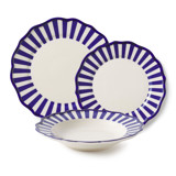 Riviera 12 Piece Set with Pasta Bowl Dining Bowls