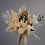 White Pampas Orchid Bouquet Bouquets