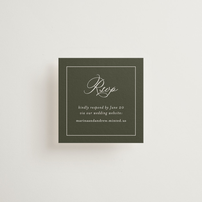 Refined Mini Enclosure Cards by Nicole Walsh | Minted