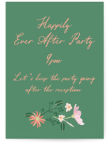 spring draped garland Mini Enclosure Cards