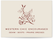 Rose Ink Mini Enclosure Cards