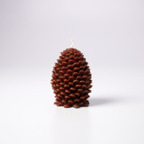 Jumbo Cone 100% Beeswax Sculptural Candle - Espresso Candles & Holders
