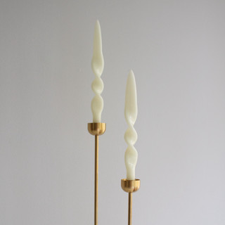 Taper Candle Set (IVORY) Candles And Holders
