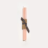 12" Everyday Tapers (pair) Blush Candles & Holders
