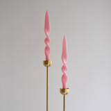 Taper Candle Set (PINK) Candles & Holders
