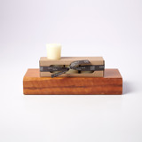 Votives 100% Beeswax (set of 4) - Cream Candles & Holders