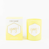 Yay! - Painted Candle in Gift Box Candles & Holders